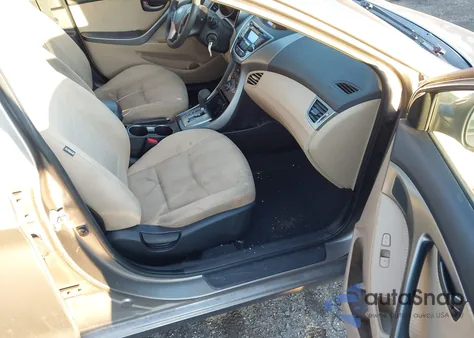 2013 Hyundai Elantra Gls из США, поврежденный, VIN 5NPDH4AE2DH379555